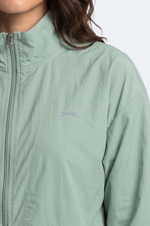 Slazenger RESTORED Kadın  Su Yeşili Sweatshırt