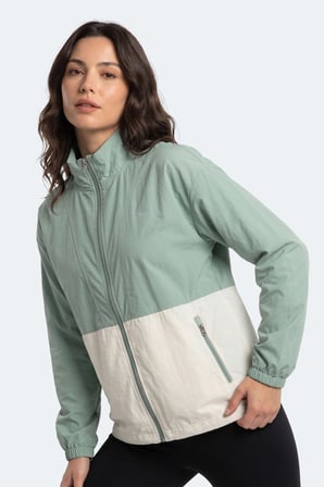 Slazenger RESTORED Kadın  Su Yeşili Sweatshırt
