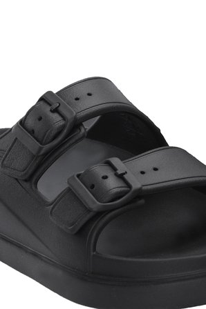 Slazenger TREMOR I Erkek  Siyah / Siyah Terlik