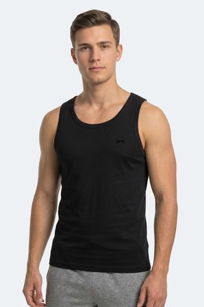 Slazenger HOKEY 2 Lİ SET Erkek  Beyaz - Siyah Tişört