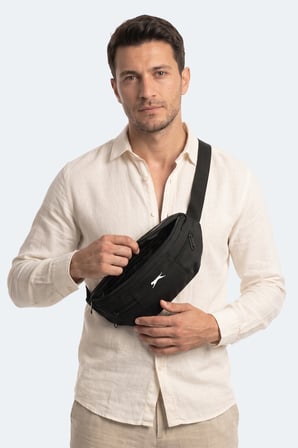 Slazenger GOMIR Unisex  Siyah Sırt Çantası