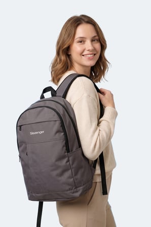 Slazenger LEROY Unisex  Koyu Gri Sırt Çantası