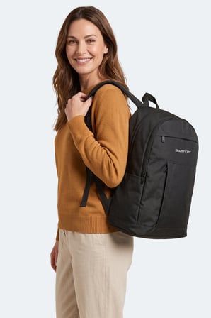 Slazenger LEROY Unisex  Siyah Sırt Çantası