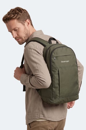 Slazenger LEROY Unisex  Haki Sırt Çantası