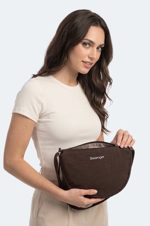 Slazenger LUREVIA Kadın  Kahve Omuz Çantası