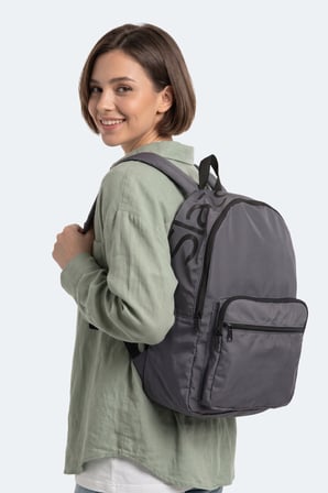 Slazenger LIFELOG I Unisex  Koyu Gri Seyahat Çantası