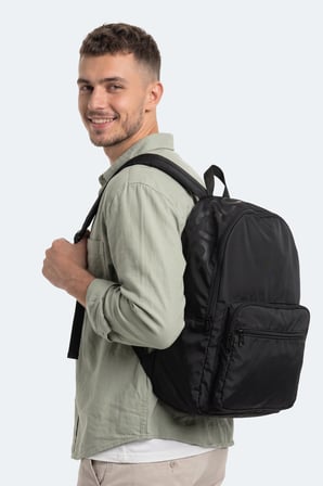 Slazenger LIFELOG I Unisex  Siyah Seyahat Çantası