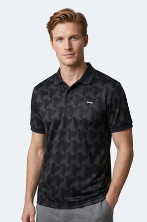 Slazenger KATARIN 2 Lİ SET Erkek  Siyah - Gri Tişört