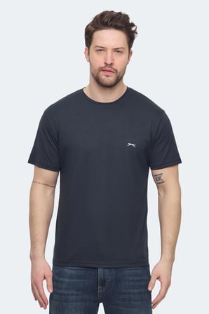 Slazenger KRATER 2 li Set Erkek  Koyu Gri - Yeşil Tişört