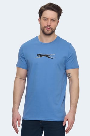 Slazenger VEDRAN 2 Lİ SET Erkek  Koyu Gri / Petrol Tişört