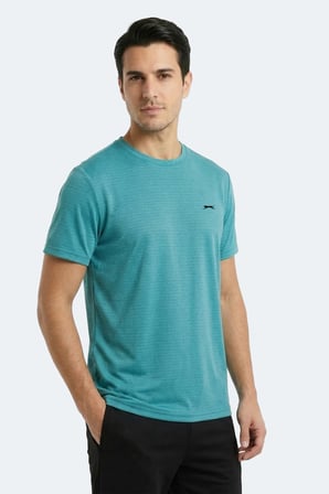 Slazenger KOFONA 2 Lİ SET Erkek  Turkuaz - Siyah Tişört