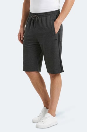 Slazenger NEYRA 2 Lİ SET Erkek  Siyah - Koyu Gri Şort