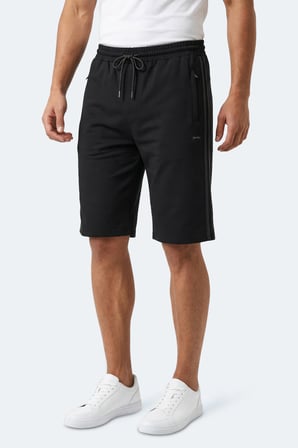 Slazenger NEYRA 2 Lİ SET Erkek  Siyah - Koyu Gri Şort