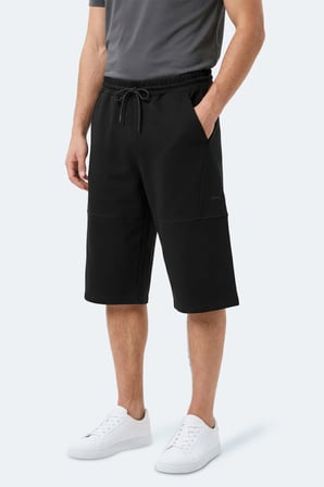 Slazenger NOCTURA 2 Lİ SET Erkek  Siyah - Gri Şort