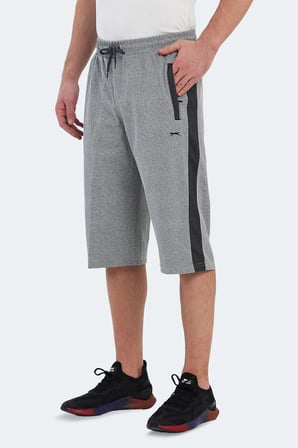 Slazenger NARAYAN 2 Lİ SET Erkek  Siyah - Gri Şort