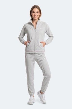 Slazenger FANE Kadın  Gri Eşofman Takımı