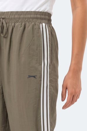 Slazenger STARLIGHT IN Kadın Bol Paça Haki Eşofman Altı