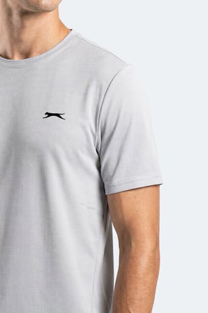 Slazenger NOONE I Erkek  Gri Tişört