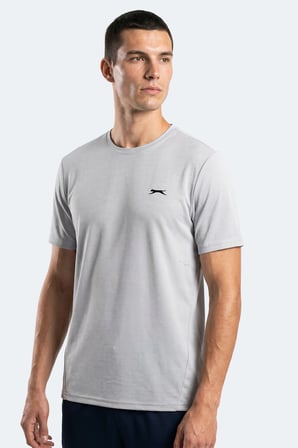 Slazenger NOONE I Erkek  Gri Tişört