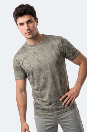 Slazenger HADY I Erkek  Haki Tişört