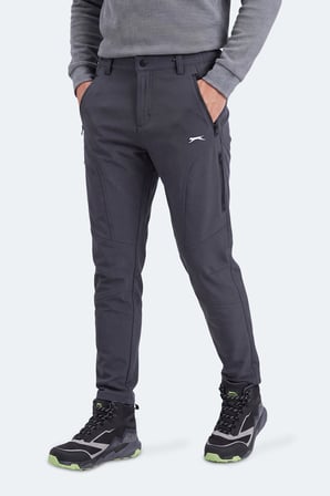 Slazenger CELYON Erkek İçi Polarlı Softshell Antrasit Pantolon