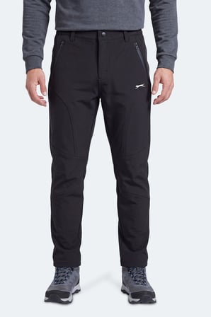 Slazenger CELYON Erkek İçi Polarlı Softshell Siyah Pantolon