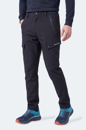 Slazenger COREVA Erkek İçi Polarlı Softshell Siyah Pantolon
