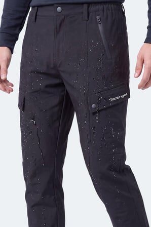 Slazenger COREVA Erkek İçi Polarlı Softshell Siyah Pantolon