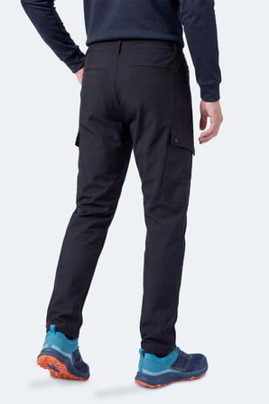 Slazenger COREVA Erkek İçi Polarlı Softshell Siyah Pantolon