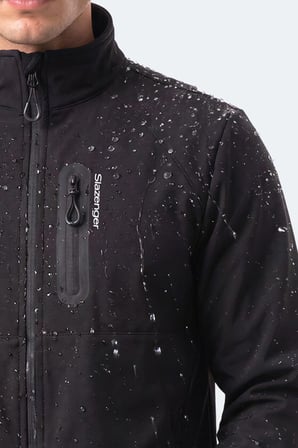 Slazenger COVEX Erkek  Siyah Mont & Kaban