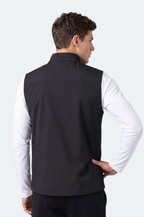 Slazenger CRUISER I Erkek Softshell Siyah Yelek