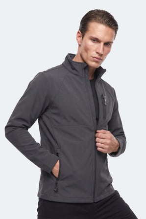 Slazenger CRIMSON I Erkek  Koyu Gri Mont & Kaban