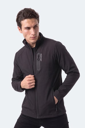 Slazenger CRIMSON I Erkek  Siyah Mont & Kaban