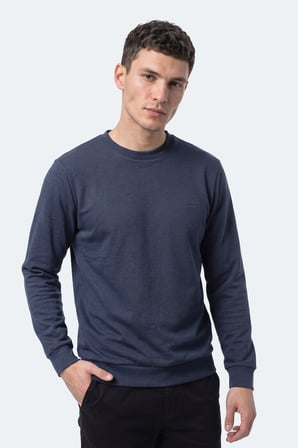 Slazenger KLAHAN I Erkek  Lacivert Sweatshırt