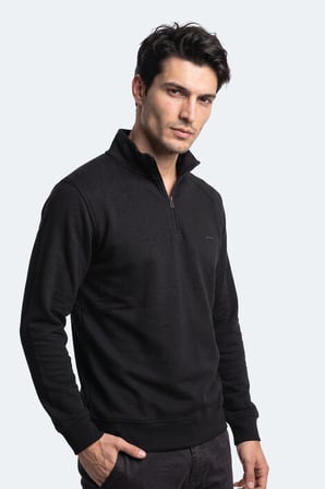 Slazenger KLASS I Erkek  Siyah Sweatshırt