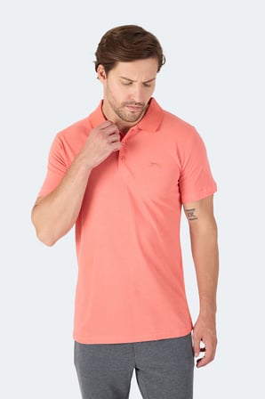 Slazenger SOHO 2 li Set Erkek  Beyaz - Somon Tişört