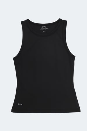 Slazenger VATIK I 2 Lİ SET Kadın Slim Fit Siyah - Gri Atlet
