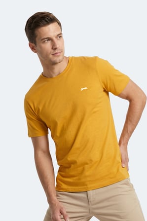 Slazenger NOTRON I Erkek  Beyaz - Turuncu - Sarı - Pembe - Turkuaz Tişört