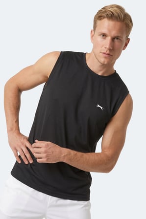 Slazenger HEROFIT IN 2 Lİ SET Erkek  Beyaz - Siyah Tişört