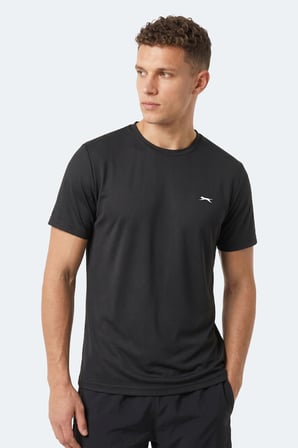 Slazenger HARDFLEX 2 Lİ SET Erkek  Beyaz - Siyah Tişört