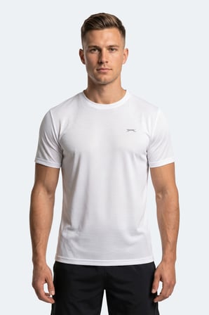Slazenger HARDFLEX 2 Lİ SET Erkek  Beyaz - Siyah Tişört