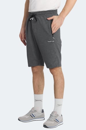 Slazenger NAGI IN 2 Lİ SET Erkek  Siyah - Koyu Gri Şort
