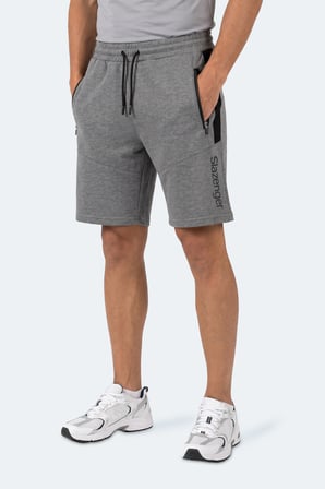 Slazenger NIKON I 2 Lİ SET Erkek  Siyah - Koyu Gri Şort