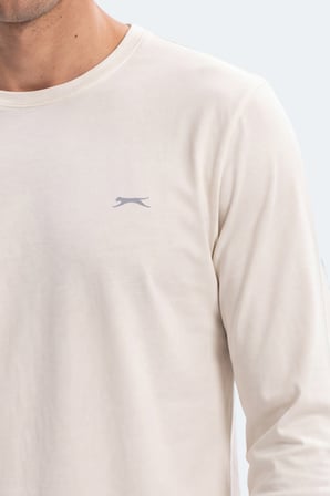 Slazenger OZZIE I Erkek  Ekru Tişört