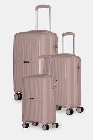 Slazenger UBER 3 LÜ SET Unisex  Pembe Valiz