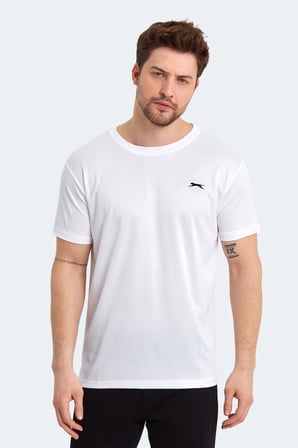 Slazenger ODALIS 3 LÜ SET Erkek  Beyaz - Siyah - Koyu Gri Tişört
