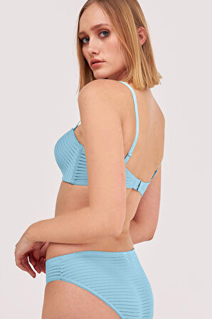 Bebek Mavisi Sierra Straplez Sütyen