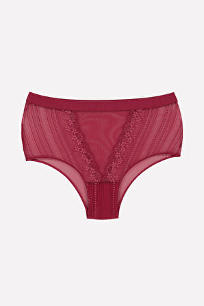 Fuşya Glam Lace Destekli Sütyen Takımı