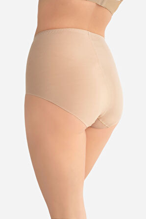 Ten Rengi Lazer Kesim Yüksek Bel Karın Toparlayıcı Korse