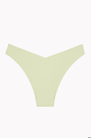 Açık Haki Mavi Lacivert  3lü Lazer V Shape Brazillian Külot